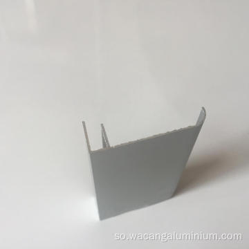 6063 alloy ee caadiga ah ayaa dhammeeya astaanta aluminium